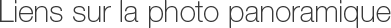 Liens internet sur la photo panoramique