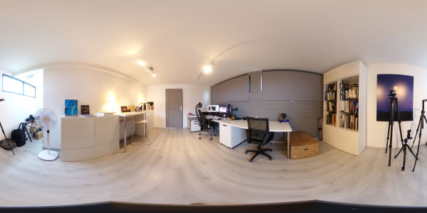 Prise de vue 360 avec le Ricoh Theta Z1 sans HDR