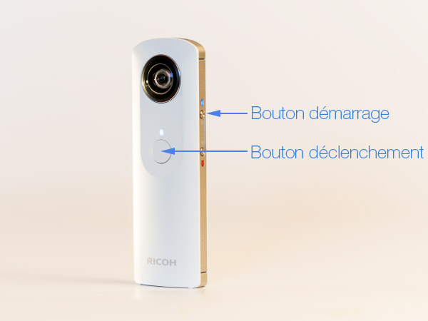 Ricoh Theta SC blanc