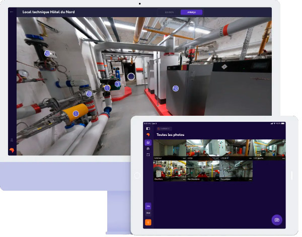Interface du logiciel Spherik Interface du logiciel Spherik