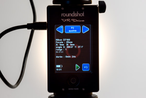 Logiciel VR Drive Roundshot