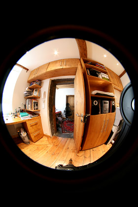 Photo prise au fish-eye circulaire